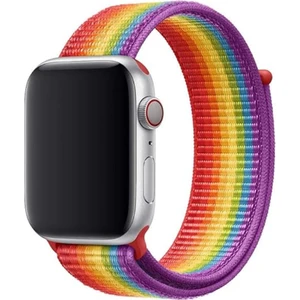  Apsuwa Apple Watch Se 44MM Kordon Cırt Cırtlı Kumaş