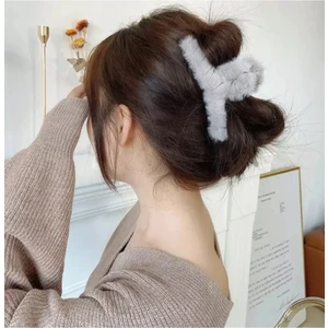 Peluş Yumuşak Tüylü Mandal Toka