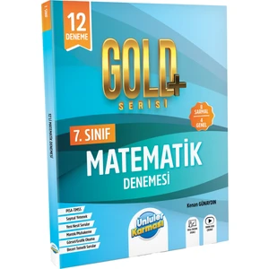 Ünlüler Karması 7. Sınıf Gold Serisi Matematik Denemesi