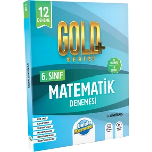 Ünlüler Karması 6. Sınıf Gold Serisi Matematik Denemesi