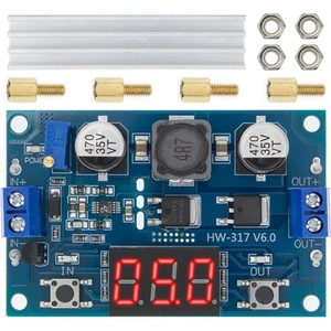Hobi Mekatronik LTC1871 Step Up Ayarlanabilir Voltaj Regulator KARTI(3,5-30V 10A)