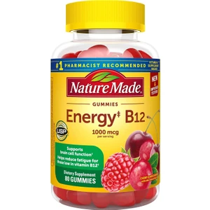Nature Made Energy B12 1000 mcg 80 Gummies