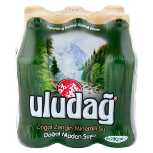 Doğal Maden Suyu 6X200 ml  (  8  Adet  )
