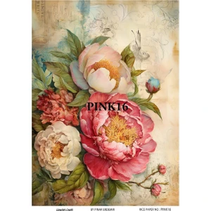 Pirinç Dekopaj Kağıdı LA-PINK16