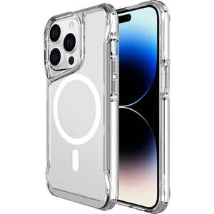 iPhone 15 Pro Max Kılıf Mıknatıslı Magsafe Şarj Darbe Emici Airbag Köşe Şeffaf Sert Silikon Kapak