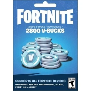 Fortnite  2800 V-Bucks Gift Card
