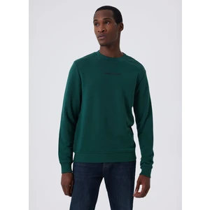 Lee Cooper Bisiklet Yaka Zümrüt Yeşili Erkek Sweatshırt 241 Lcm 241018 Dorre Zumrut Yesılı