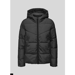 Siyah Kadın Mont Onlnewamanda Short Jacket cc Otw