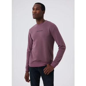 Lee Cooper Bisiklet Yaka Gül Kurusu Erkek Sweatshırt 241 Lcm 241018 Dorre Gul Kurusu