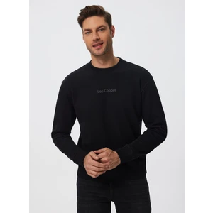 Lee Cooper Bisiklet Yaka Siyah Erkek Sweatshırt 241 Lcm 241018 Dorre Sıyah