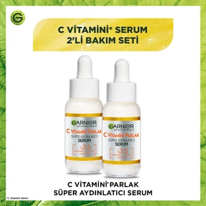 C Vitamini Parlak Süper Aydınlatıcı Serum 30 ml 2'li Set