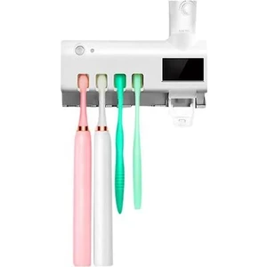 Banyo Aksesuarları Uv Diş Fırçası Dezenfektanı Sterilizatör Temizleyici Depolama Tutucu (Yurt Dışından)