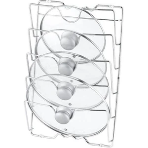 1 Adet Mutfak Aksesuarları Paslanmaz Çelik Pot Kapak Raf Mutfak Organizatör Tava Kapak Kapak Raf Standı Tutucu Bulaşık Raf | Raflar ve Amp;tutucular (Yurt Dışından)