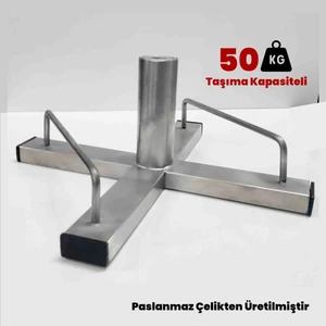 Döner Takma Ayağı Küçük, Aparatı, Sehpası, Seti, Paslanmaz Çelik - 50KG