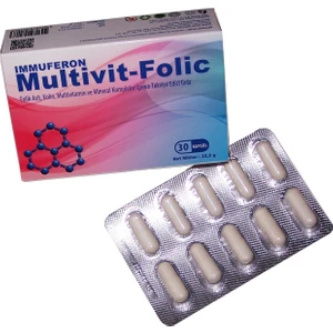 Kuazar İlaç Multivit-Folic 30 Kapsül