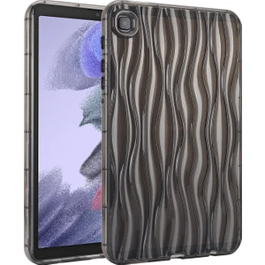 Samsung Galaxy Tab A7 Lite 8.7-Inç Şeffaf Tpu Kılıf Su Dalgalanma Dokusu Kaymaz Tablet Kapağı (Yurt Dışından)