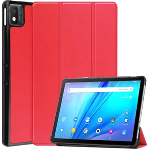 Tcl Nxtpaper 10S Üç Katlı Standlı Tablet Kılıfı, Pu Deri Kapak (Yurt Dışından)