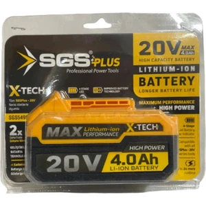 Plus Lithium-Ion Yedek Batarya 20 V 4.0 Ah