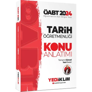 Yediiklim Yayınları 2024 ÖABT Tarih Öğretmenliği Konu Anlatımı