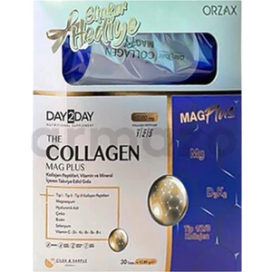Day2day Collagen Mag Plus Çilek Karpuz Aromalı 30 Saşe + Shaker Li
