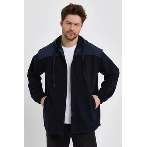 Alexander Gardi Alexandergardı Paraşüt Kumaş Detaylı Oversize Hırka (E22-61000)