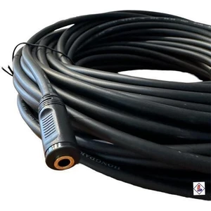 15 Metre Kulaklık Uzatma Kablosu 15 Metre Mikrofon Uzatma Kablosu