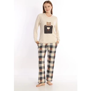 Uzun Kol Kadın Pijama Takım 98411