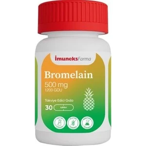 Farma Bromelain Takviye Edici Gıda 500 mg 30 Tablet