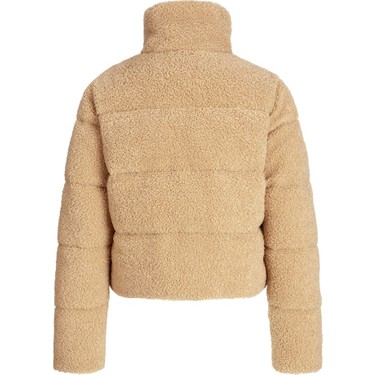 JJXX Jxısa Teddy Puffer Jacket Otw Kadın Bej Mont Fiyatı