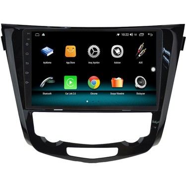 Nissan Qashqai Android 13 Multimedya Carplay 4gb RAM+64GB Fiyatı