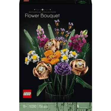 10280 Lego® Botanical Collection, Çiçek Buketi / 756 Parça / Fiyatı