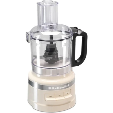 KitchenAid Mutfak Robotu 1,7 Lt Bej Renkli Plastik Hazneli Özellikli Kesme