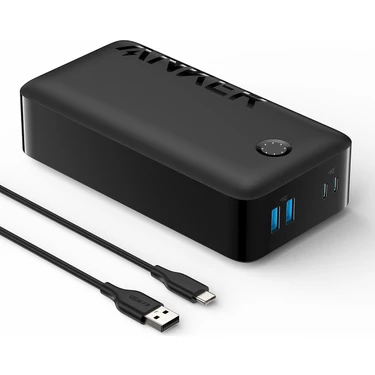 Anker 347 Powerbank 40000mAh - PowerCore 40K Taşınabilir Hızlı Şarj Cihazı - 30W - Siyah - A1377