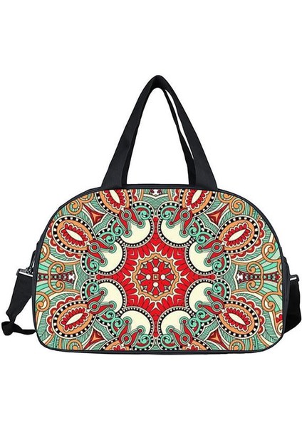 DSTMZFHW04 Özel Resminiz Logo Adı Seyahat Kılıf Kadın Seyahat Çantaları Çok Fonksiyonlu Kadın Çanta Su Geçirmez Duffle Çanta Shose Tutucu (Yurt Dışından)