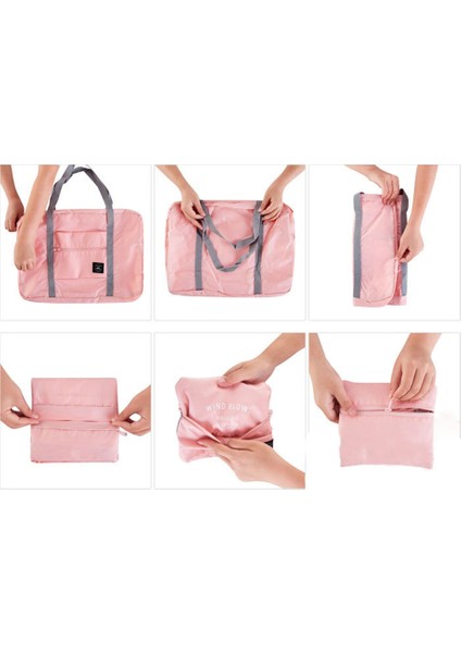 5CONSTELLATION010 Kadınlar Açık Seyahat Çanta Organizatör Katlanabilir Fermuar Bagaj Çantaları Tuvalet Saklama Aksesuarları Çanta Constellation Baskı Çanta (Yurt Dışından) modelleri