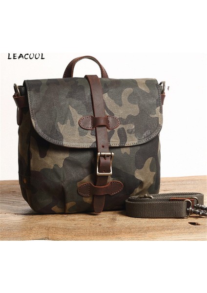 Ordu Yeşil Moda Açık Havada Erkekler Seyahat Çantaları Kamuflaj Çantası Adam Omuz Askılı Çanta Küçük Çanta Erkekler Için Crossbody Çanta (Yurt Dışından)