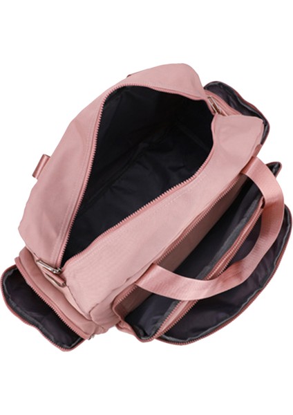 Küçük Siyah Islak Kuru Ayırma Spor Tote Omuz Çantası Katlanabilir Genişletilebilir Yoga Spor Çantası Büyük Kapasiteli Seyahat Çantası Kadın Saklama Çantası (Yurt Dışından)