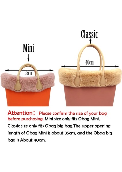 Siyah Mini Avlanma Yeni 8 Renkler Sahte Rex Tavşan Kürk Peluş Kürklü Trim Için O Çanta Termal Peluş Dekorasyon Kışın Fit Klasik Büyük Mini Obag (Yurt Dışından) modelleri
