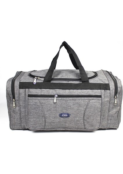 M-Gri Oxford Su Geçirmez Erkek Seyahat Çantaları El Bagajı Büyük Seyahat Çantası Iş Büyük Kapasiteli Hafta Sonu Duffle Seyahat Çantası (Yurt Dışından)