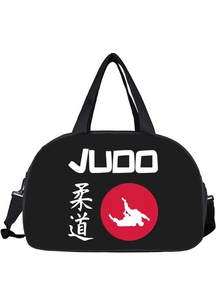 DSTTAEKWONDO07 Serin Dövüş Sanatı Judo/tekvando/karate/aikido Seyahat Çantası Kadın Erkek Çanta Çok Fonksiyonlu Duffel Çanta Ayakkabı Tutucu (Yurt Dışından)