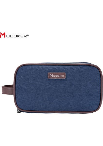 Siyah Modoker Erkekler Iş Seyahat Çantası Bagaj Organizatör Yıkama Çantası Genç Tatil Üniversite Öğrencileri Için Dayanıklı Paket Moda Mavi (Yurt Dışından) modelleri