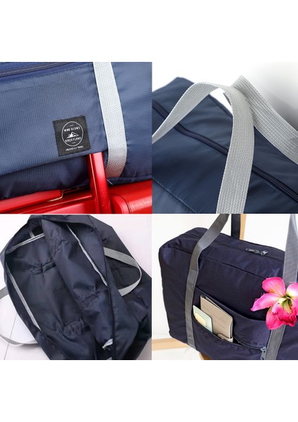 5pink R Pembe Harf Serisi Baskı Seyahat Çantaları Naylon Unisex Katlanabilir Büyük Kapasiteli Çanta Bagaj Kadın Su Geçirmez Çanta Erkekler Seyahat Çantaları (Yurt Dışından) fırsatları