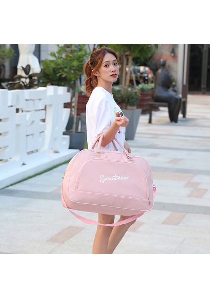 Siyah Seyahat Çantası Kadın Seyahat Çantaları Erkekler Için Yüksek Kaliteli Büyük Kapasiteli Bagaj Çantası Hafta Sonu Seyahat Çantası Seyahat Çantası Oxford Clothtravel Duffle (Yurt Dışından) fırsatları