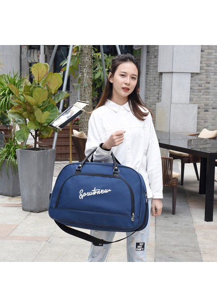 Siyah Seyahat Çantası Kadın Seyahat Çantaları Erkekler Için Yüksek Kaliteli Büyük Kapasiteli Bagaj Çantası Hafta Sonu Seyahat Çantası Seyahat Çantası Oxford Clothtravel Duffle (Yurt Dışından) indirimleri