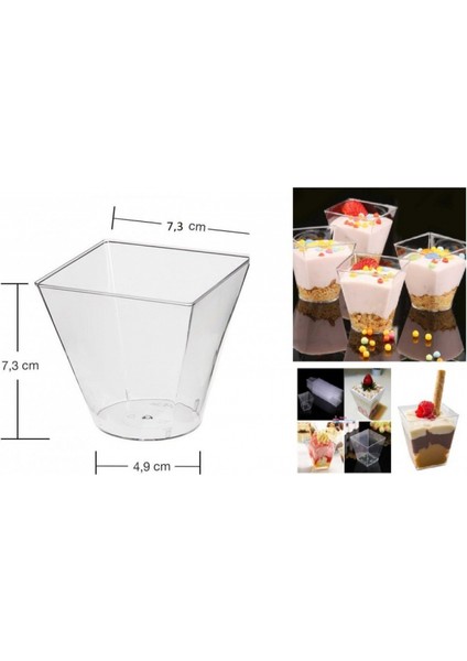 Tatlı Kabı Kübik 24'lü