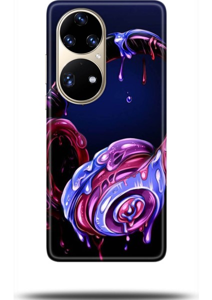 Huawei P50 Pro Kılıf Hd Baskılı Kılıf - 0453