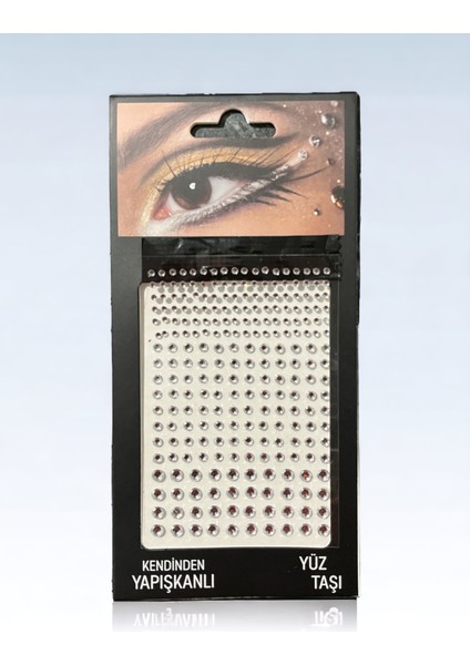 Yapışkanlı Yüz Taşı, Yapışkanlı Taş, Yüz Taşı, Yüz ve Vücut Sticker,dövme Takı