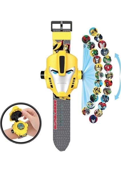 Transformers Bumblebee Projeksiyonlu Saat.