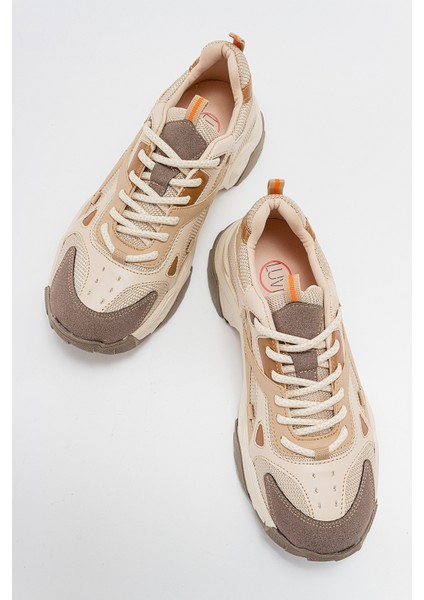 Lecce Bej-Kahve Kadın Spor Ayakkabı fiyatları