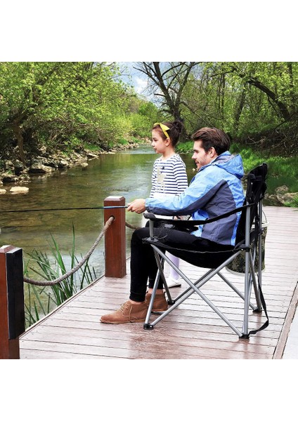 Xl Sünger Destekli Katlanır Kamp Sandalyesi fırsatları